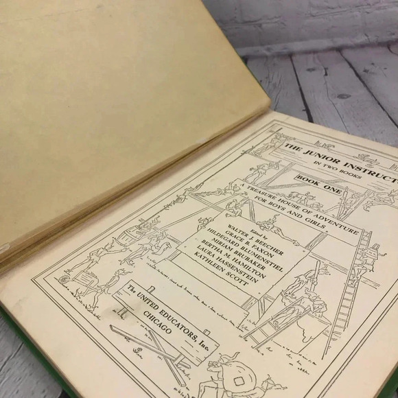 Vintage the junior instructor Book for teachers 1950 - Picture 4 of 8